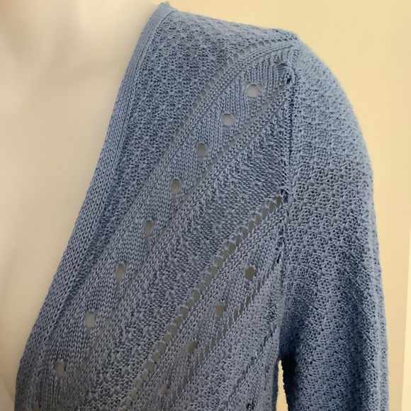 Northern reflections crochet cardigan topper Small - Picture 5 of 9